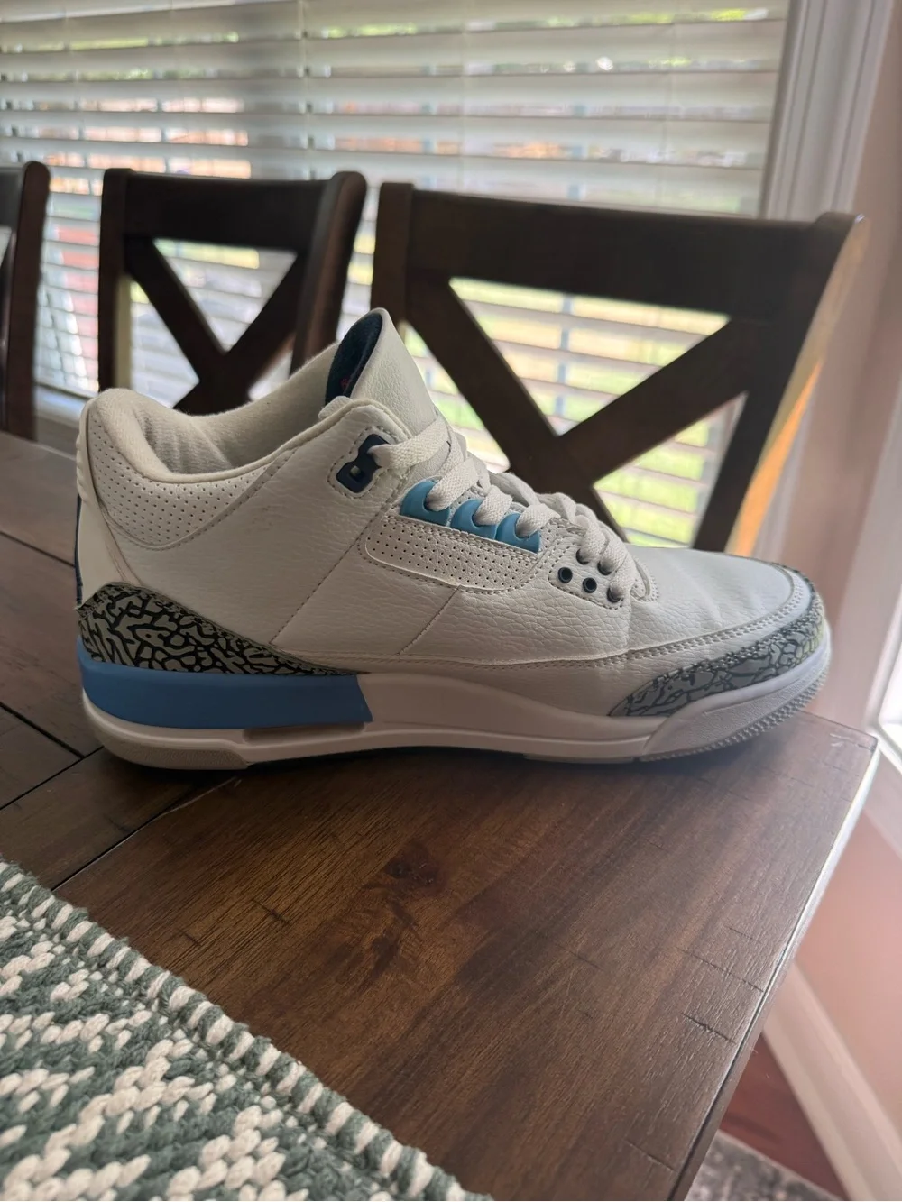 Nike Air Jordan Retro 3 UNC Blue Men’s Sneakers